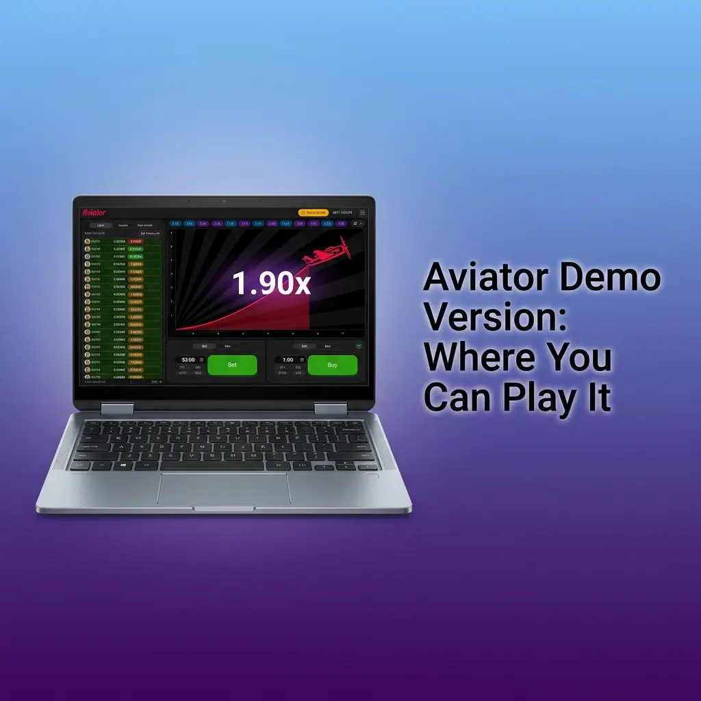 Aviator demo version gameplay interface showing multiplier mechanics and bet panel for risk-free practice