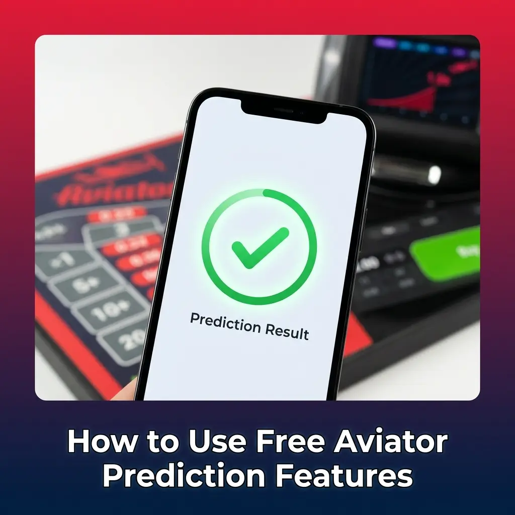 Aviator Predictor app showing free trial features, prediction signals, and cash-out multiplier tips for betting strategy